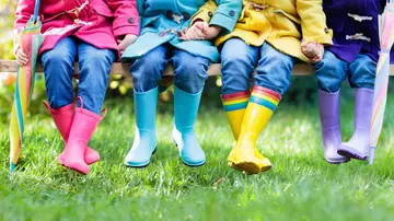 Children in wellies 