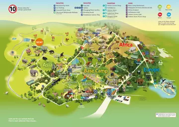Whipsnade Zoo map