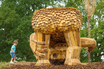 Hasse the troll at Whipsnade Zoo