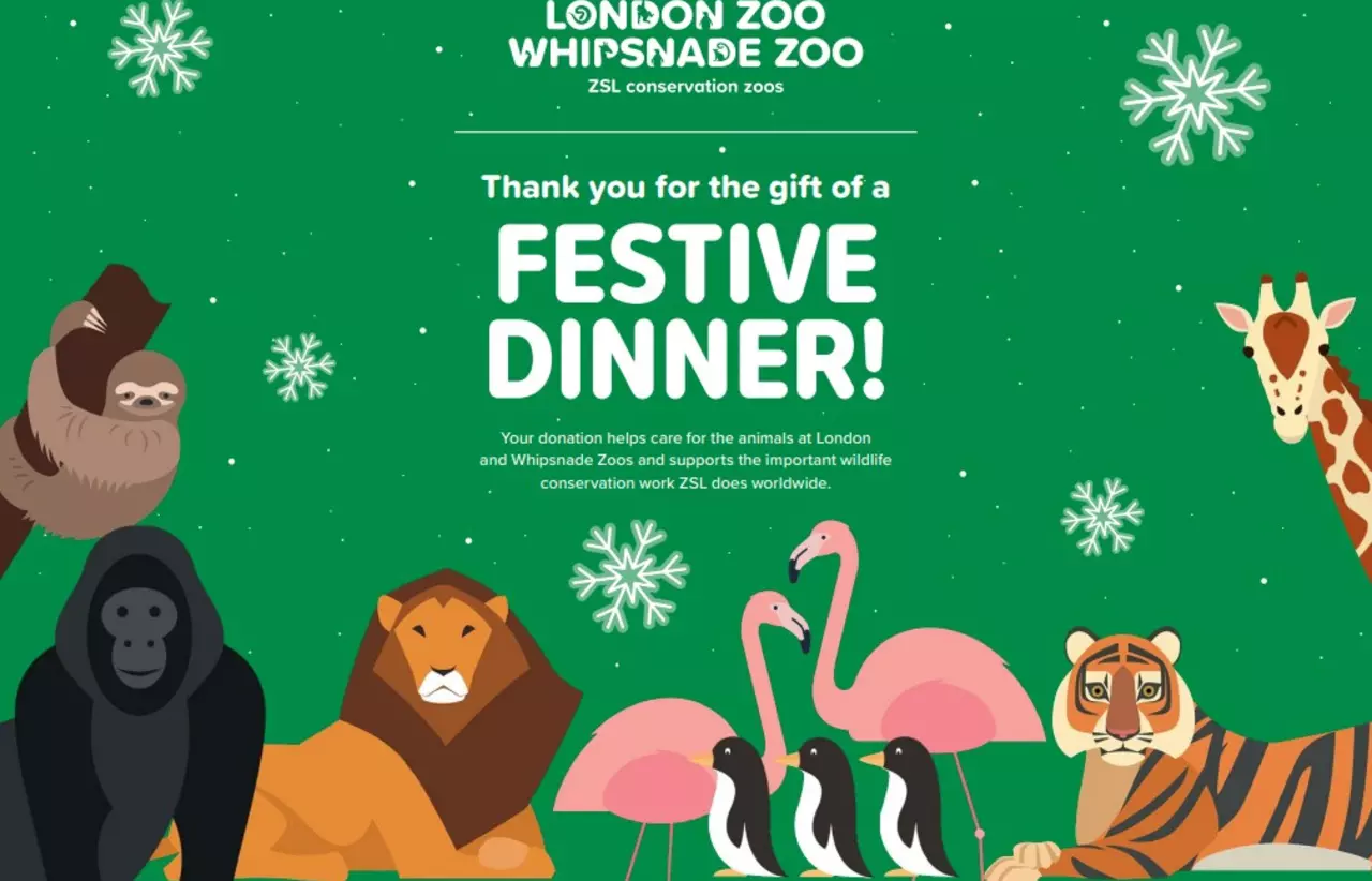 Festive Dinners certificate