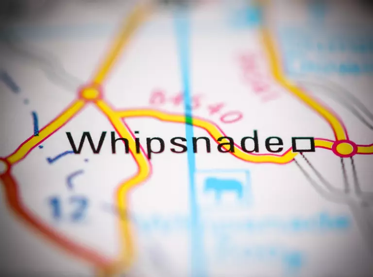 Whipsnade map