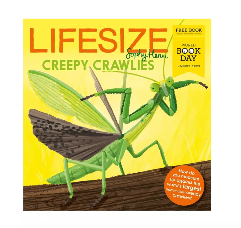 Lifesize creepy crawlies book cover